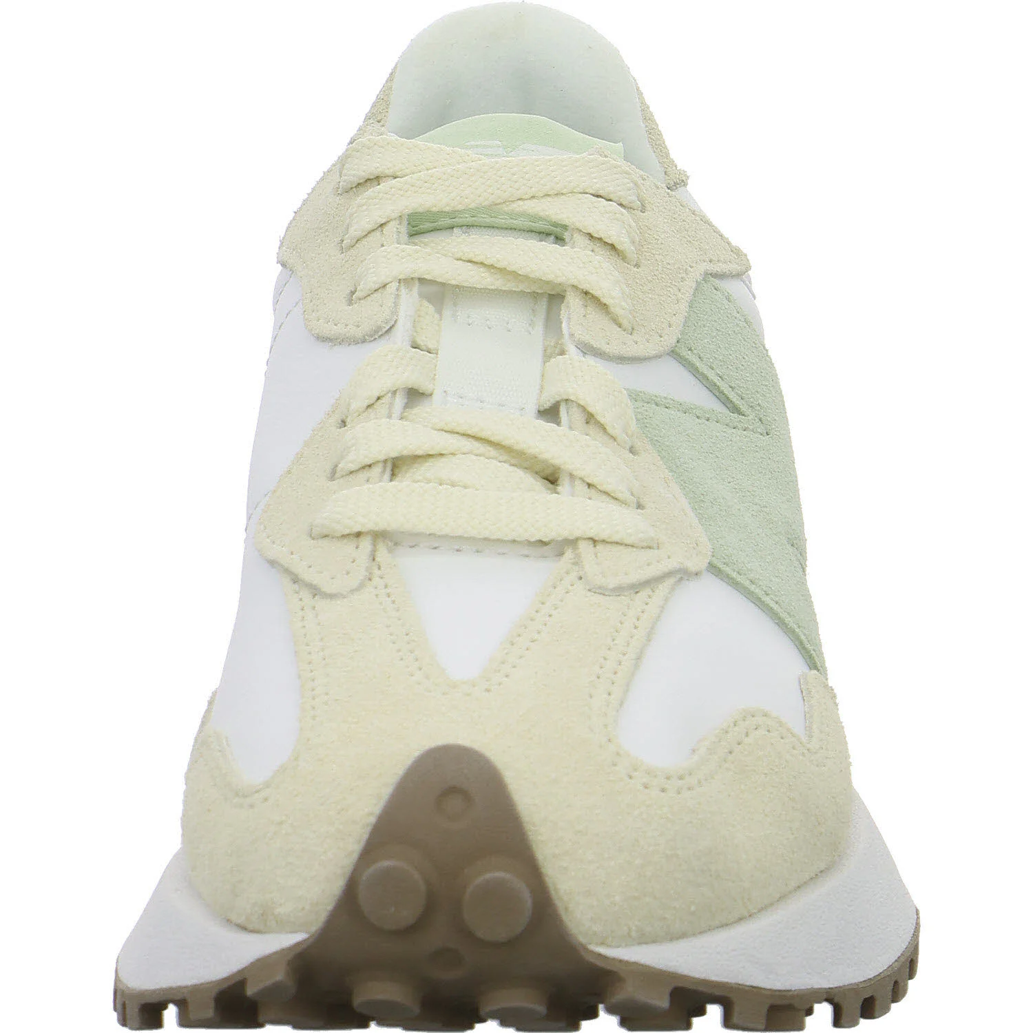New Balance Damen Schnürschuhe W327SUB 327 angora/NB 103 white/ silver normal