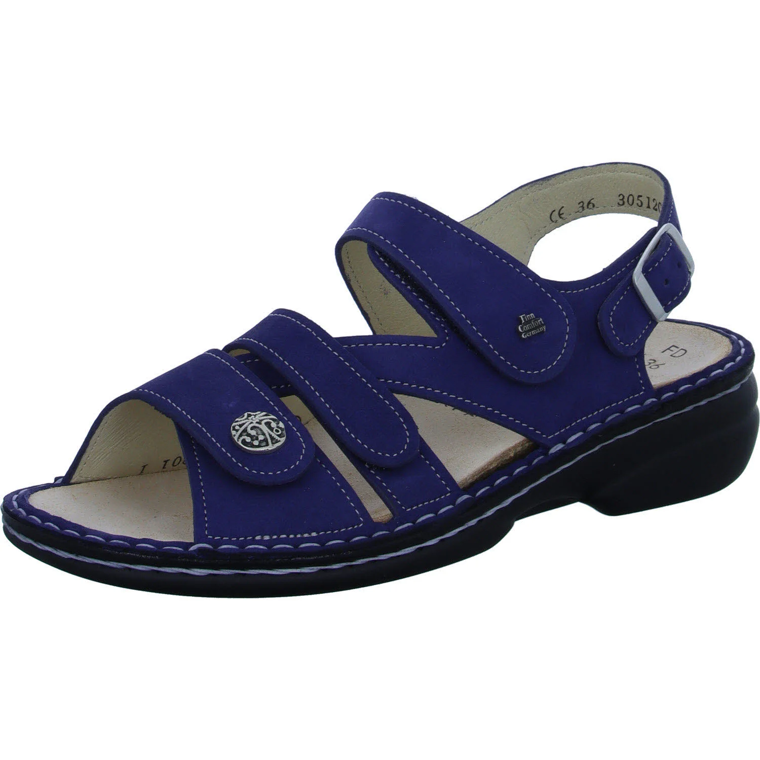 Element 2 von 8 (Bild) – Finn Comfort Damen Sandalen 02562-711047 Gomera royal weit