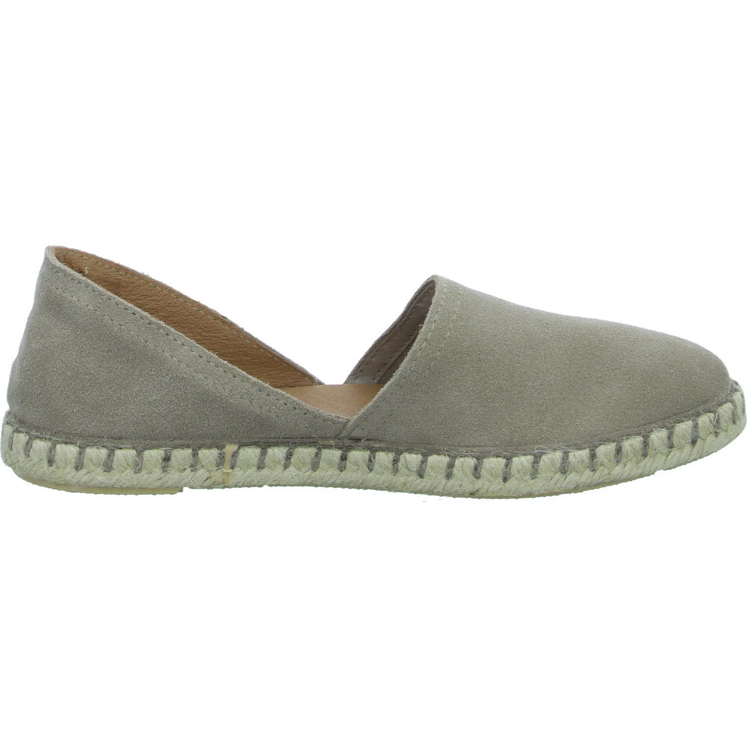 Verbenas Damen Slipper 0300580001 746 CARMEN SERRAJE piedra normal