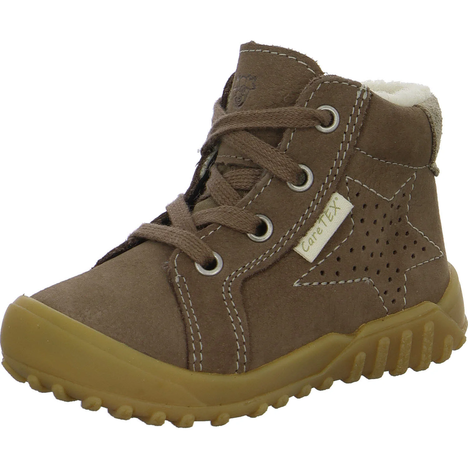 Element 2 von 8 (Bild) – Ricosta Kinder Schnürstiefel 50 3300303/270 Denny schoko WMS weit