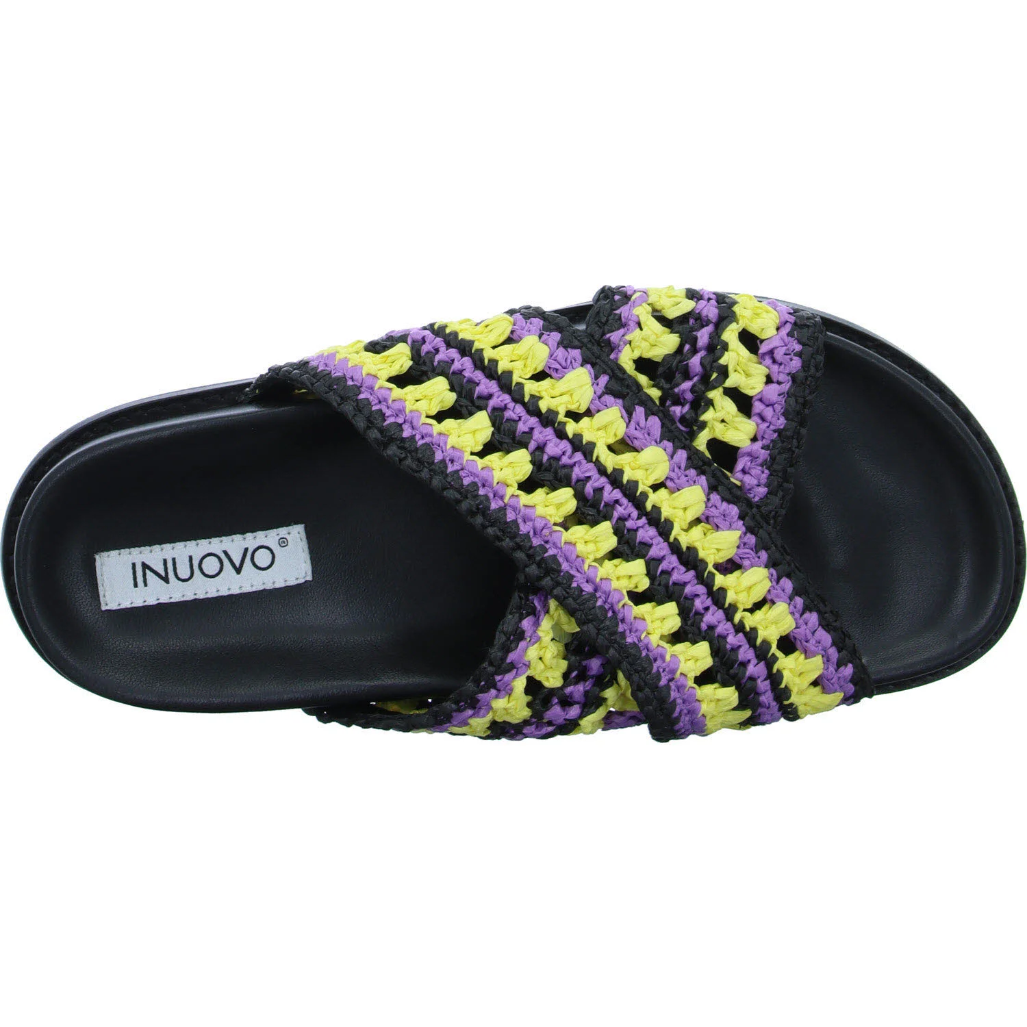Inuovo Damen Pantoletten 395021 black 395021 black normal