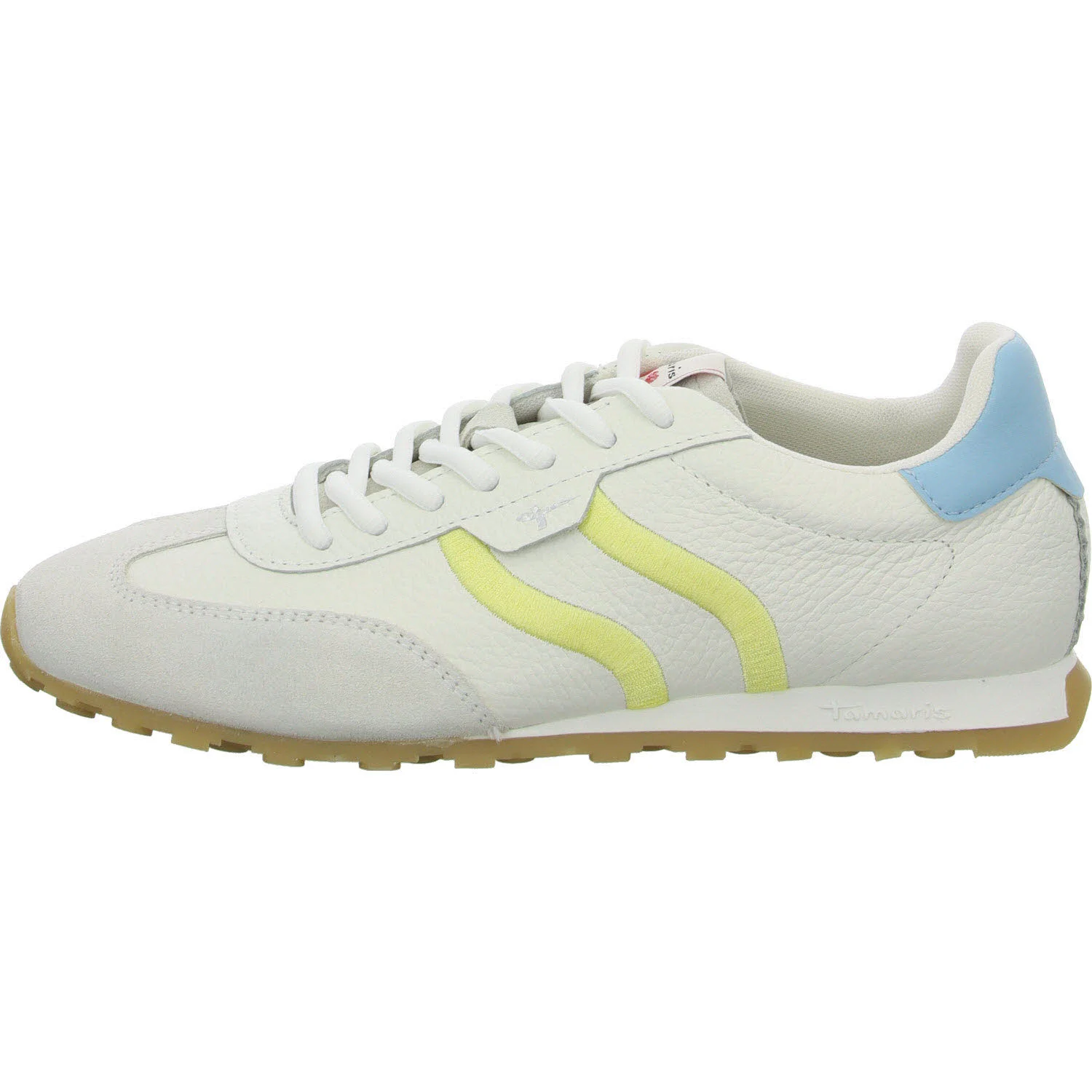 Element 6 von 8 (Bild) – Tamaris Damen Schnürschuhe 1-23614-46/197 1-23614-46 white comb normal
