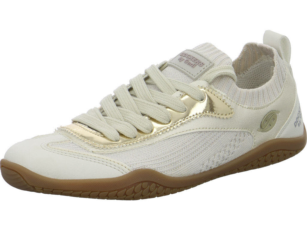 Dockers by Gerli Slipper 53GE215702512 53GE215702 offwhite/grau normal