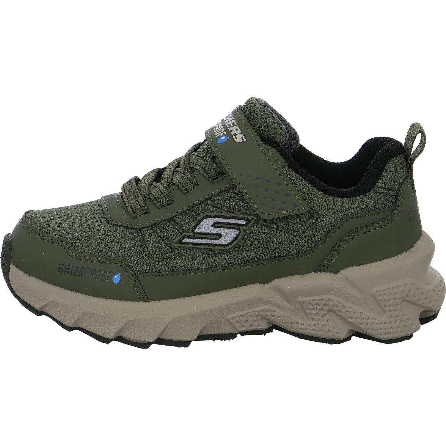 Skechers Kinderschuh zum Schlupfen 406334L OLV Elite Sport Tread - Aquavek olive normal