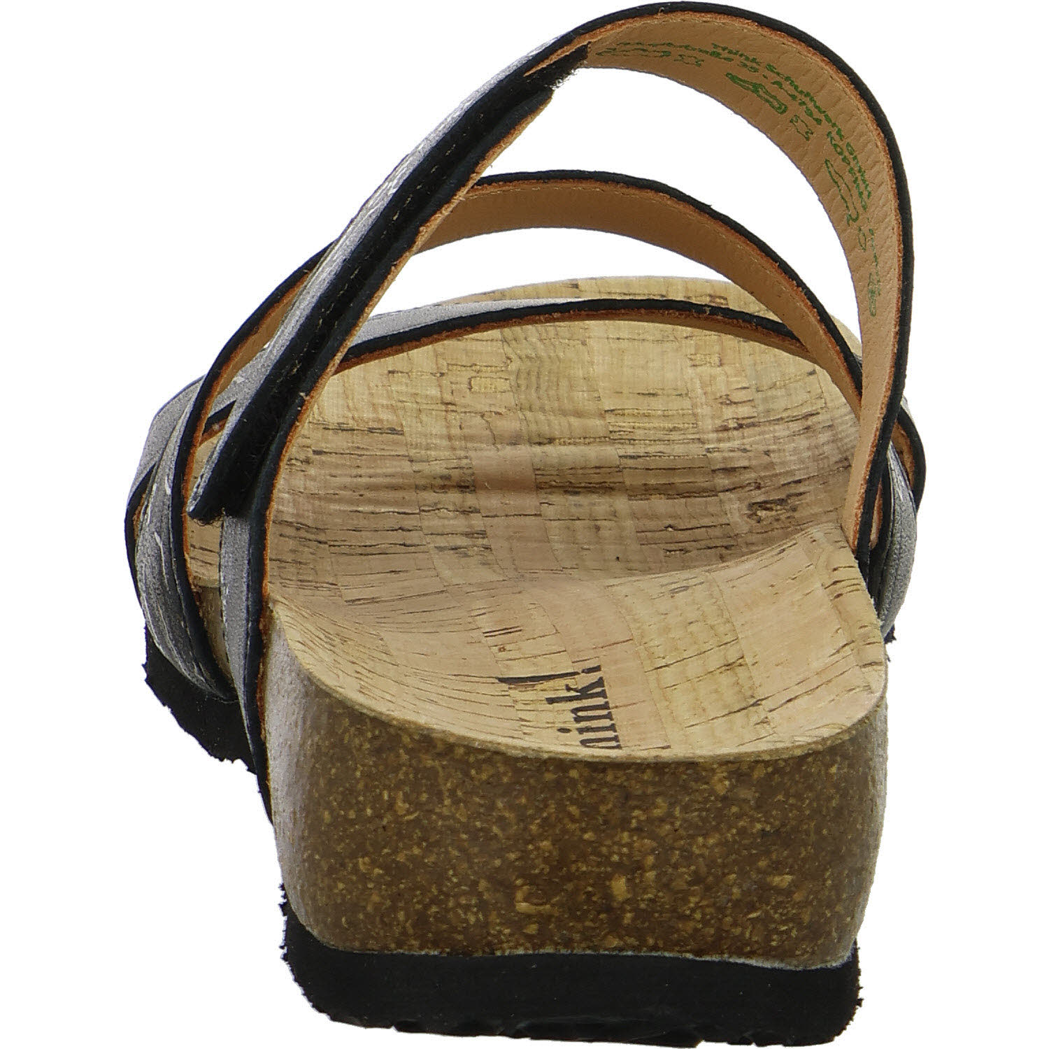 Think Damen Pantoletten 3-001313-0000 Julia schwarz F 1/2 (normal)