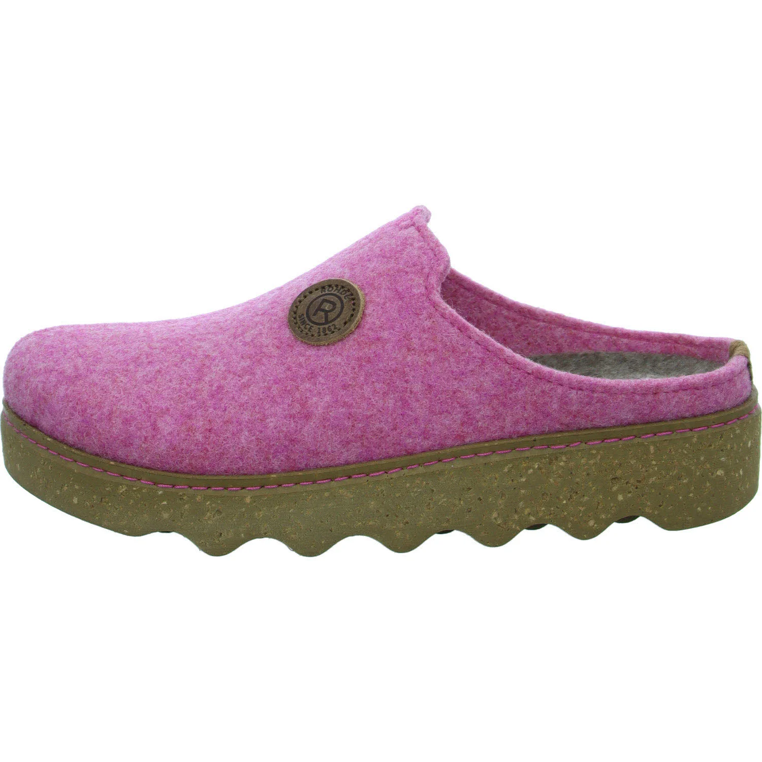 ROHDE Damen Winterpantoffel 6120/46 Foggia-D pink G (normal)