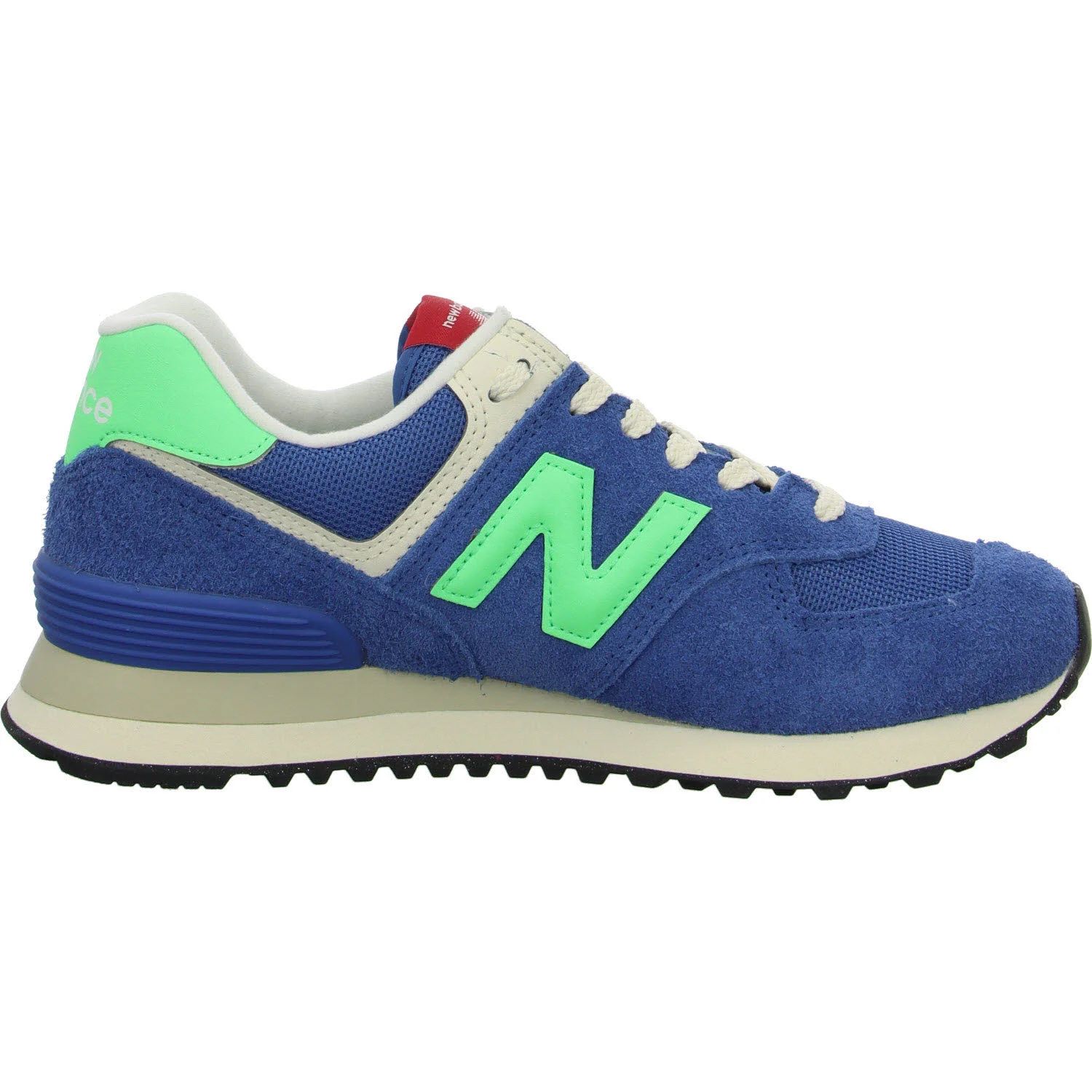 Element 7 von 8 (Bild) – New Balance Damen Schnürschuhe U574BSC Classic Running blue agate/lime leaf normal