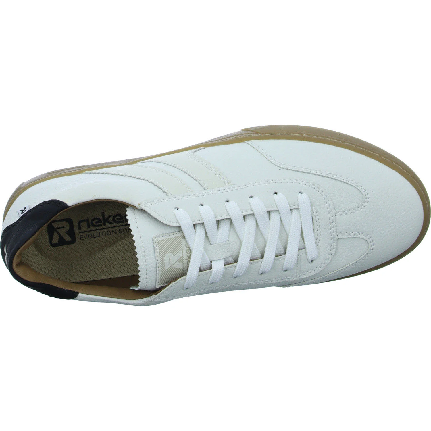 Herren Schnürschuhe U0707-80 U0707 paper/offwhite/schwarz G 1/2 (weit)