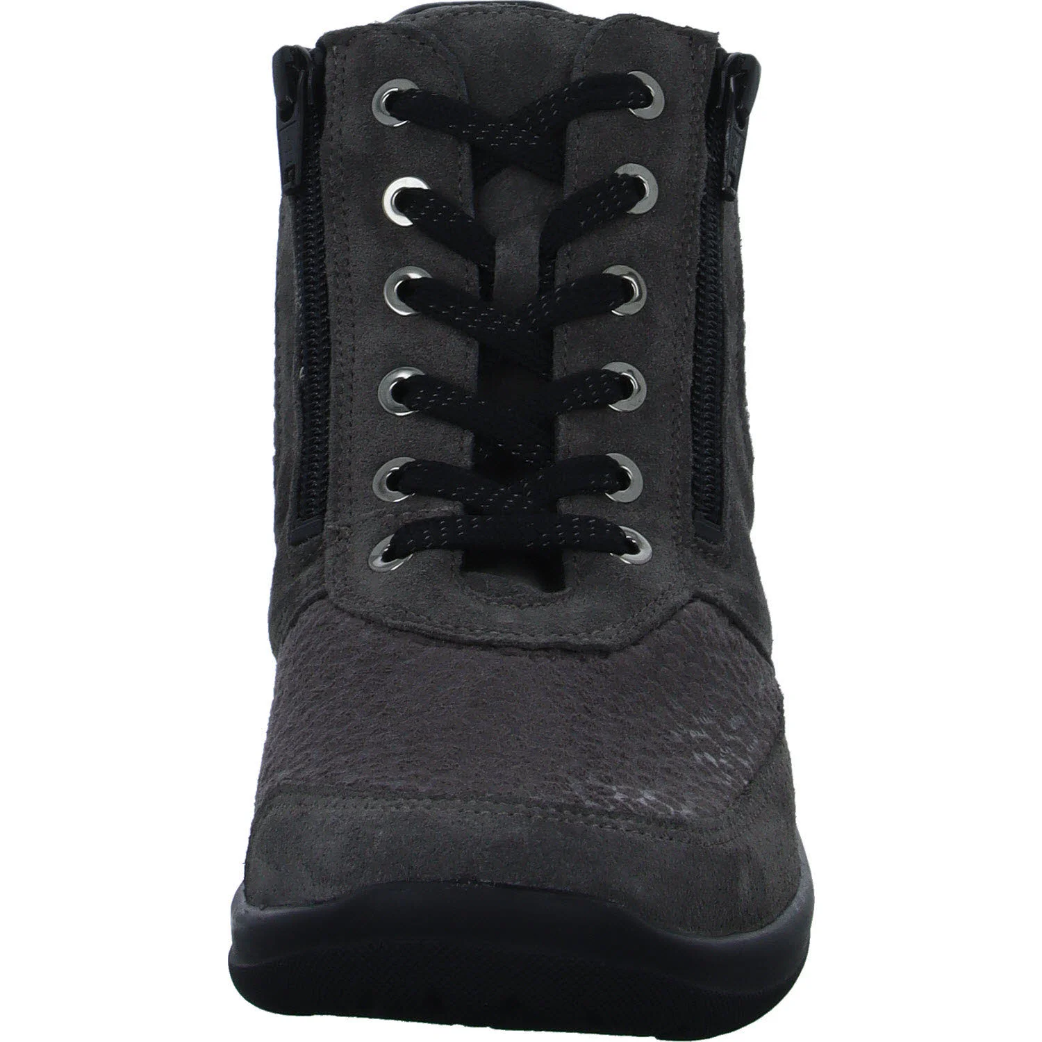 Element 3 von 8 (Bild) – Waldläufer Damen Schnürstiefel 312H82-317/190 Hesna MOUSE CARBON H (weit)