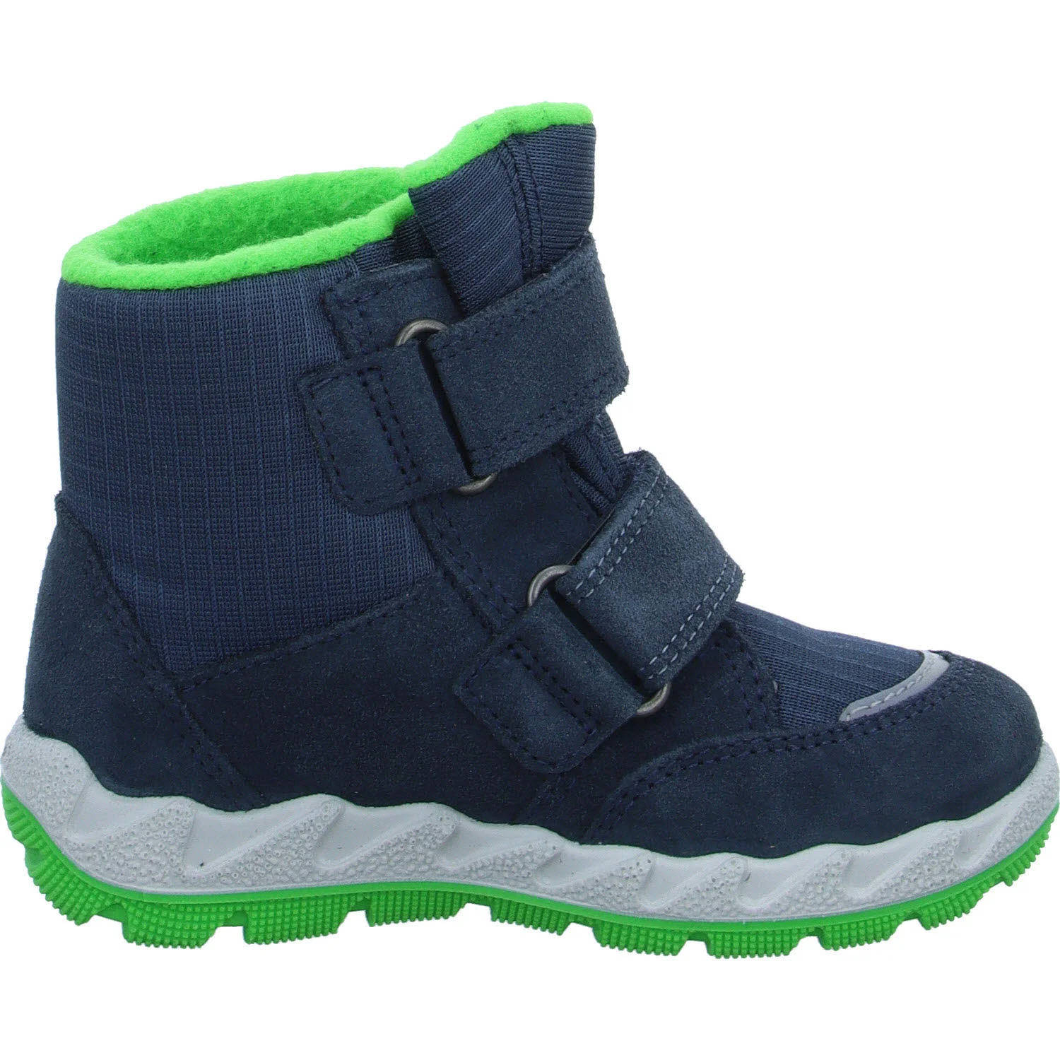 Element 7 von 8 (Bild) – Superfit Kinder Winterstiefel 1-006014-8000 ICEBIRD BLAU/GRÜN WMS weit