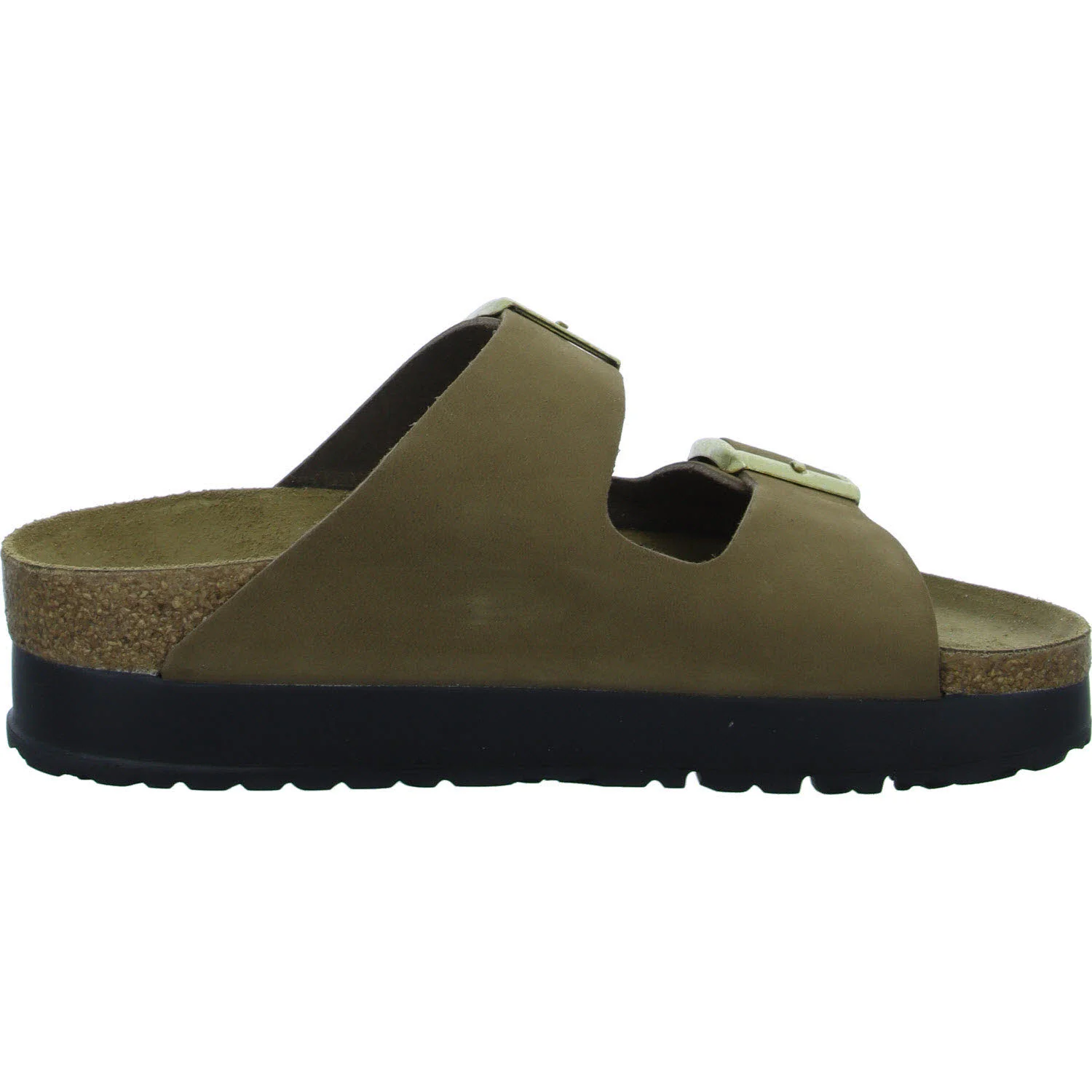 Element 7 von 8 (Bild) – Papillio von BIRKENSTOCK Pantoletten 1028366 Arizona PAP Flex Platform dark tea schmal