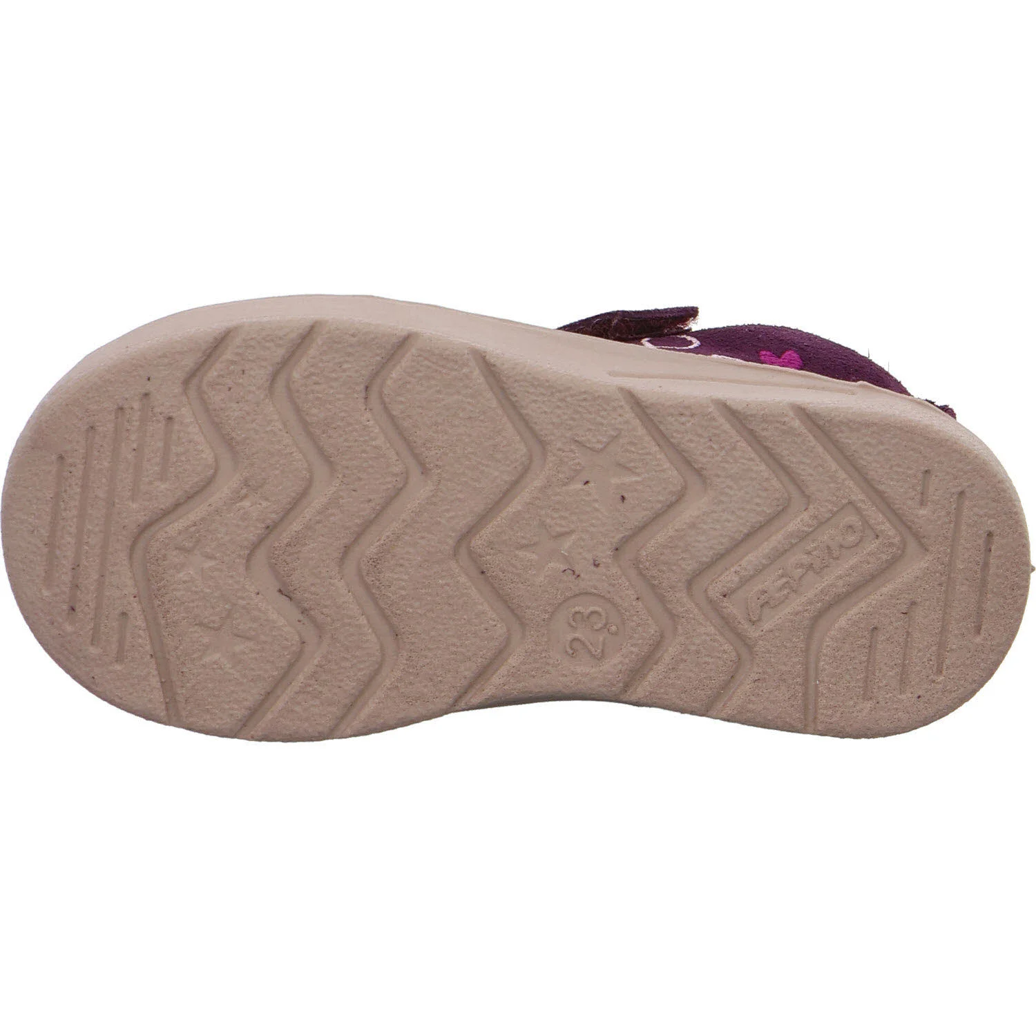 Ricosta Kinderschuh zum Schlupfen 50 2006502/380 Lou merlot WMS mittel