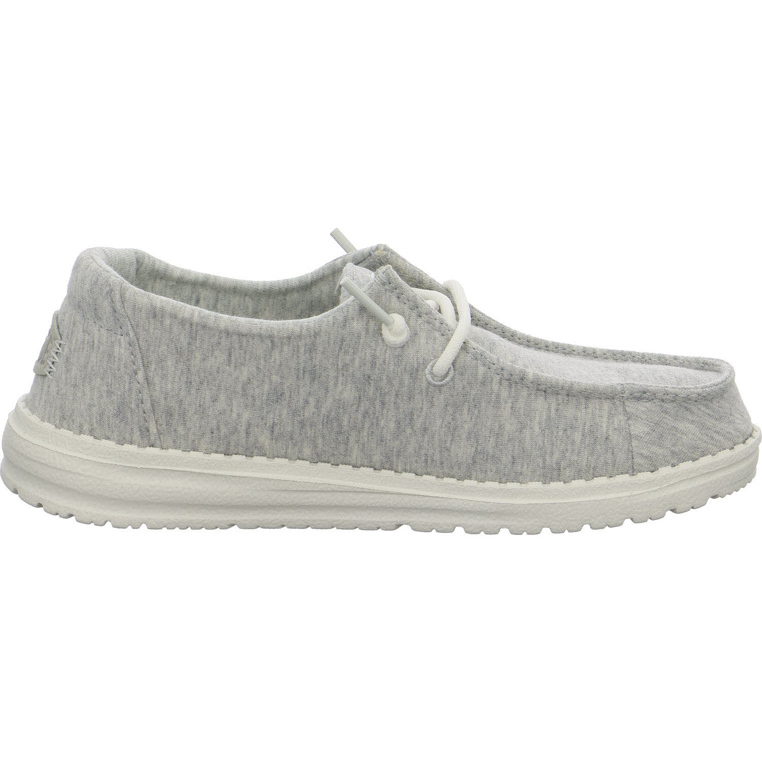 heydude Damen Slipper HD45434-007 Wendy Stretch Jersey light grey weit