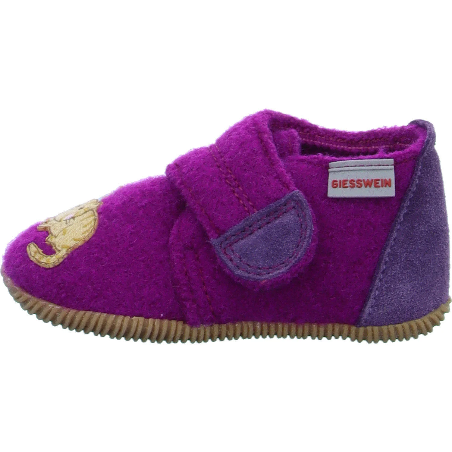 Giesswein Kinder Winterhausschuhe 8010 44210/374 OSTERFELD - SLIM FIT TRAUBE normal