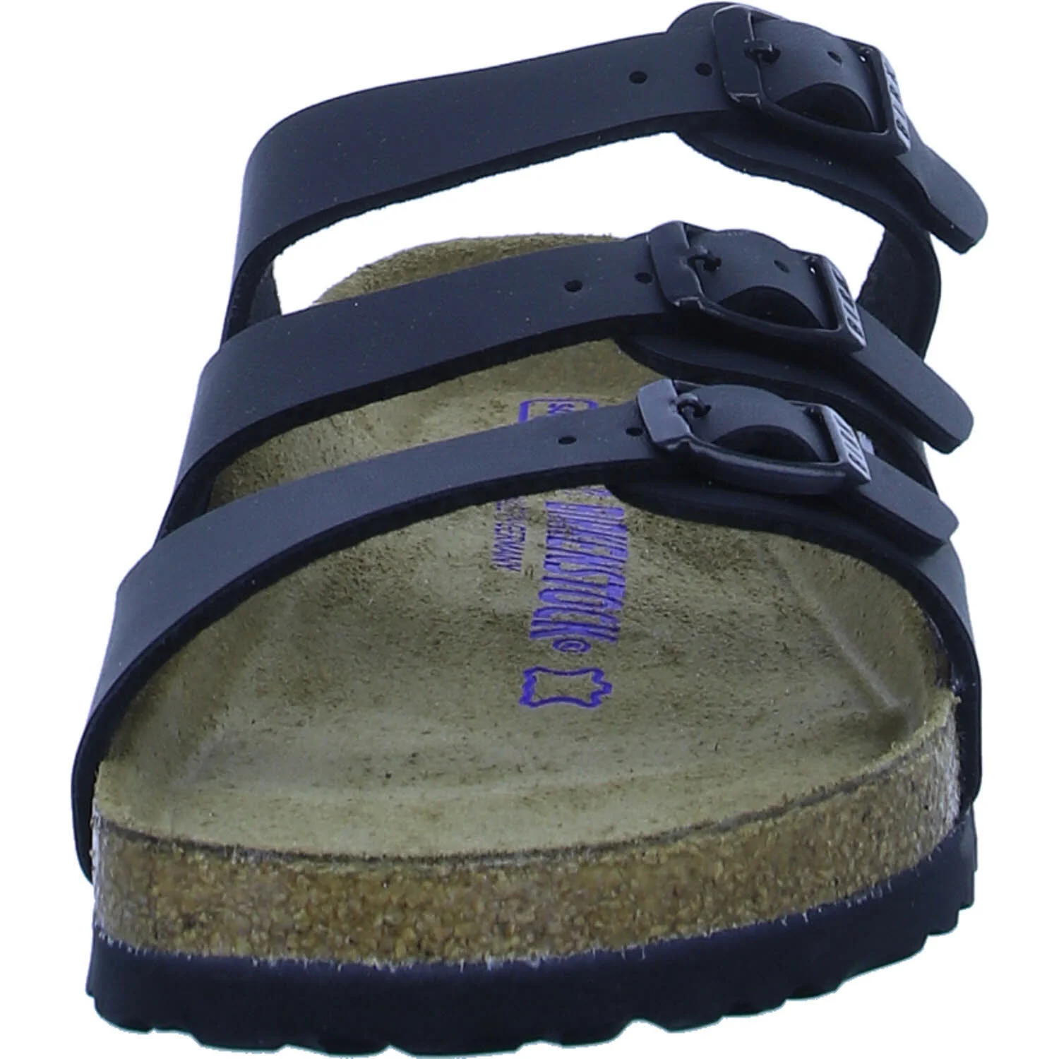 BIRKENSTOCK Pantoletten 053011 Florida Soft Footbed schwarz normal