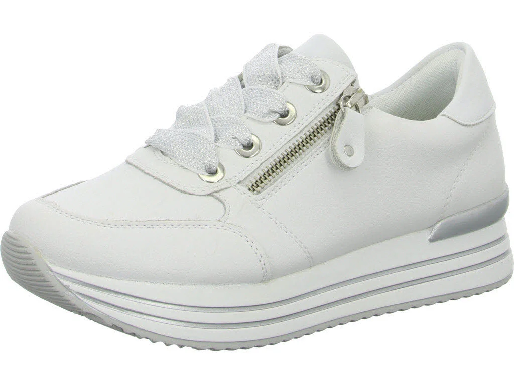 Element 1 von 8 (Bild) – Remonte Damen Schnürschuhe D1302-82 D1302 weiss/weiss G (weit)