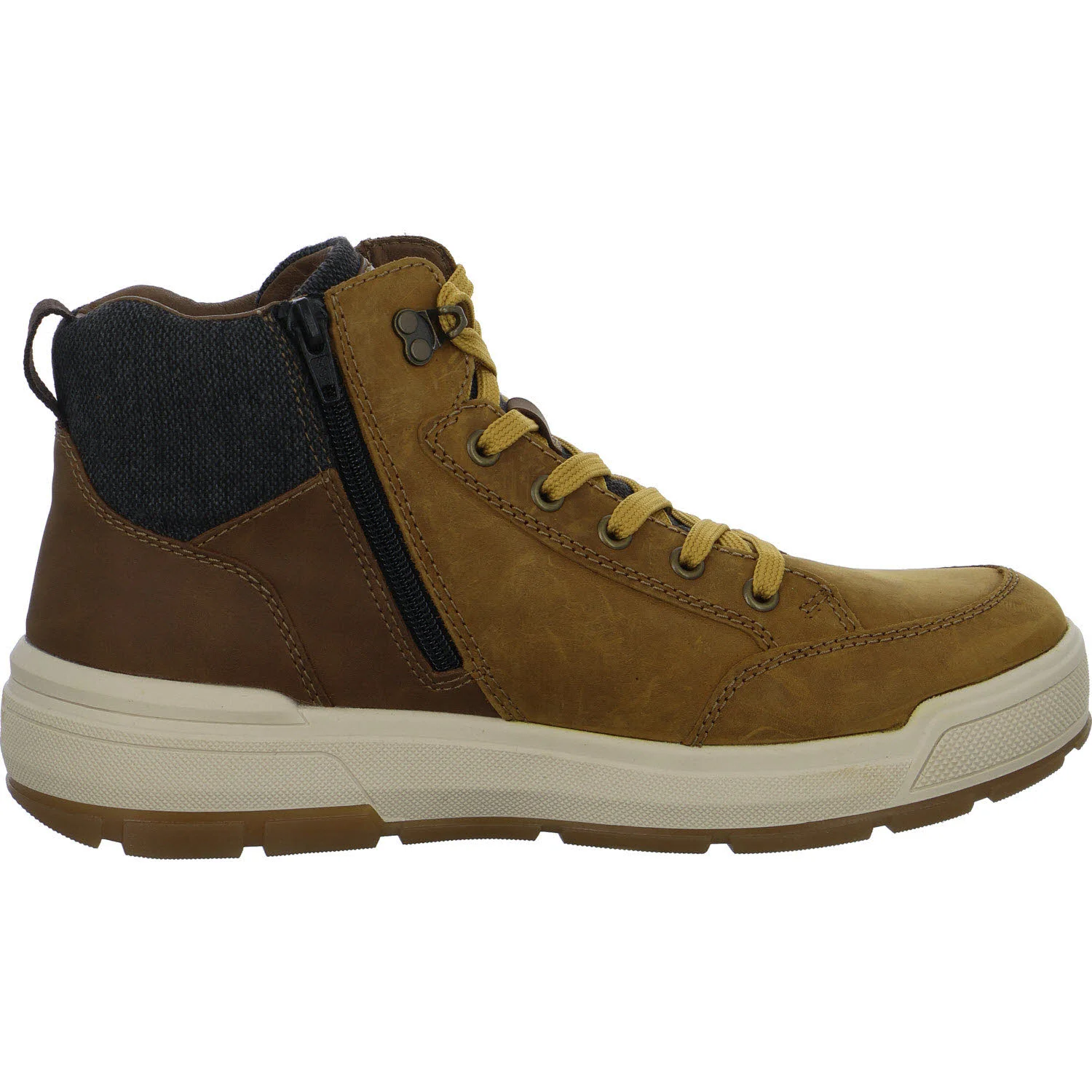 Rieker Herren Schnürstiefel warm U0074-68 U0074 butterscotch/nuss/anthrazit G 1/2 (weit)