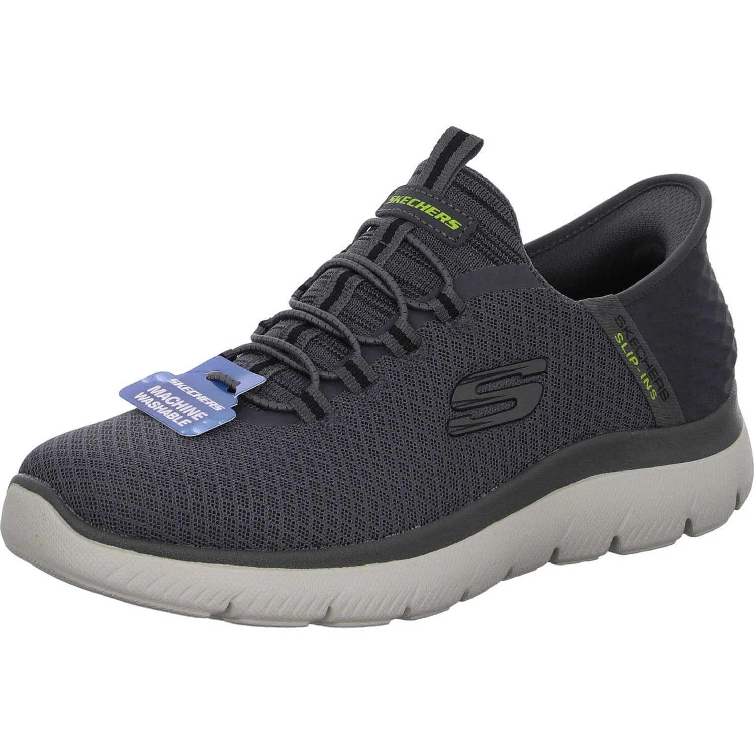 Element 2 von 8 (Bild) – Skechers Herren Slipper 232457 CHAR Summits - High Range charcoal normal