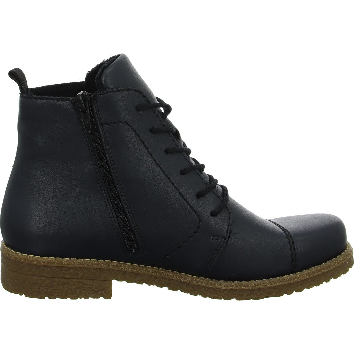 Rieker Damen Schnürstiefel 73500-14 73500 ozean F 1/2 (normal)