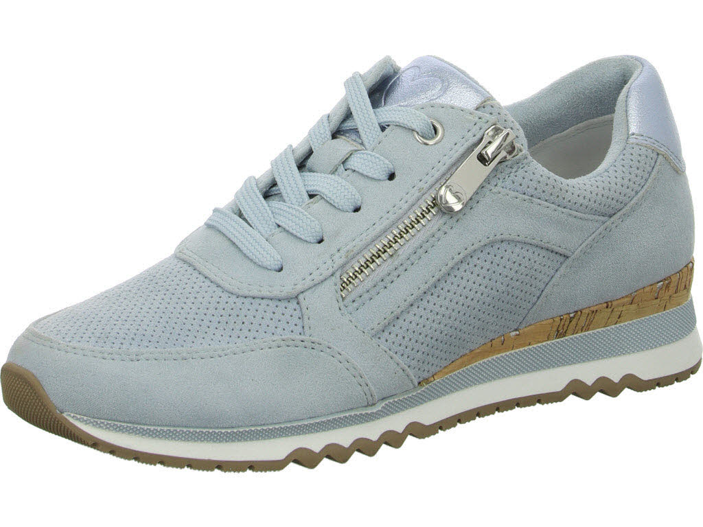 Marco Tozzi Damen Schnürschuhe 2-23781-41/876 2-23781-41 lt.blue comb normal