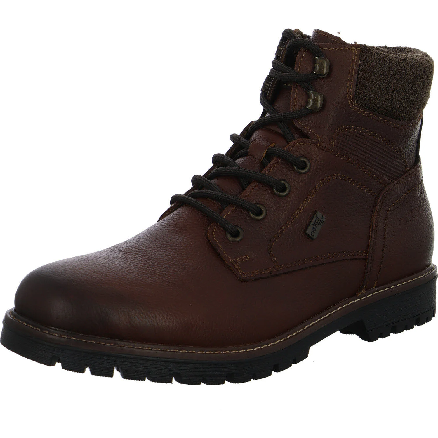 Element 2 von 8 (Bild) – Rieker Herren Schnürstiefel warm F3616-24 F3616 nussbraun/moro/schoko G 1/2 (weit)