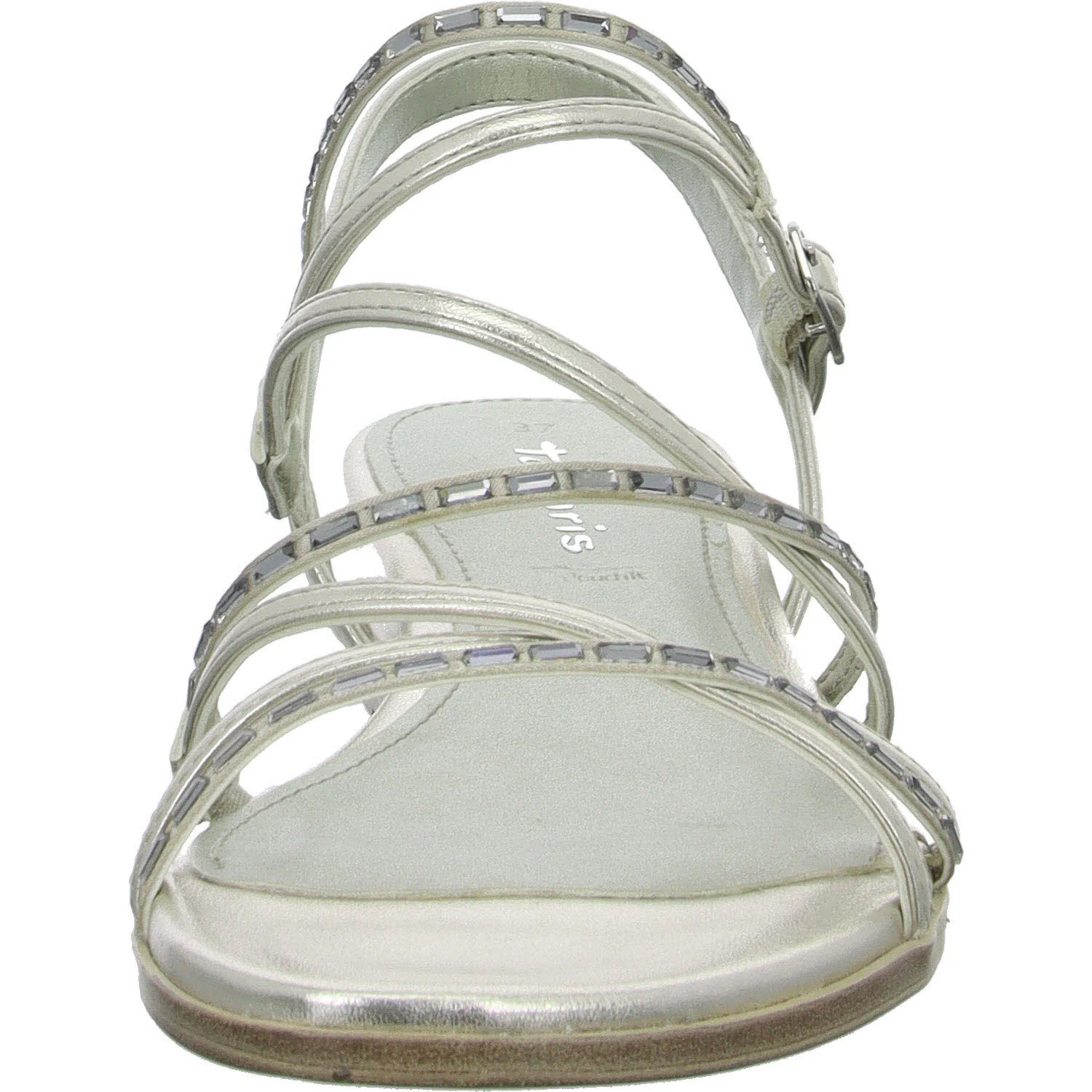 Element 3 von 8 (Bild) – Tamaris Damen Sandalen 1-28103-42/957 1-28103-42 platinum normal