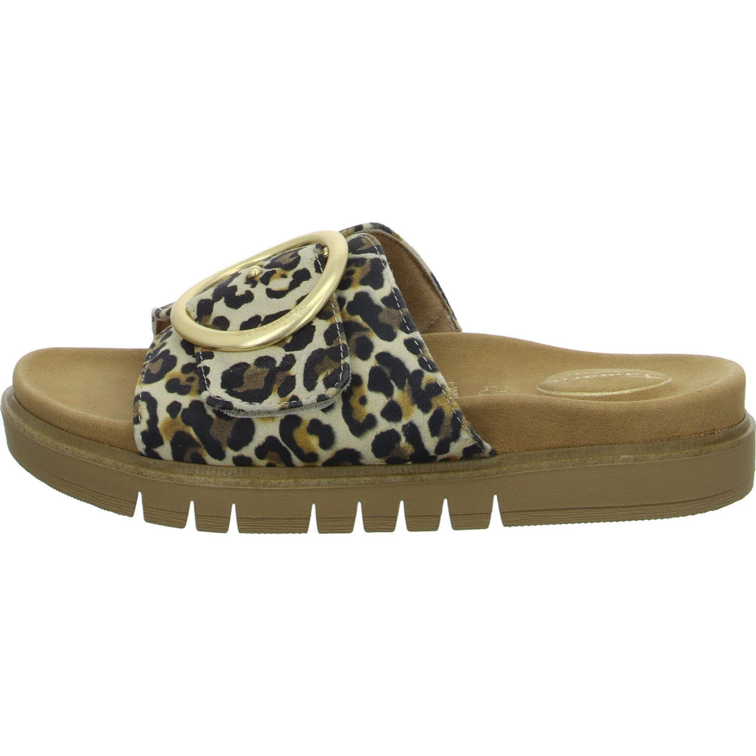 Tamaris Comfort Damen Pantoletten 8-87106-42/903 8-87106-42 leopard weit