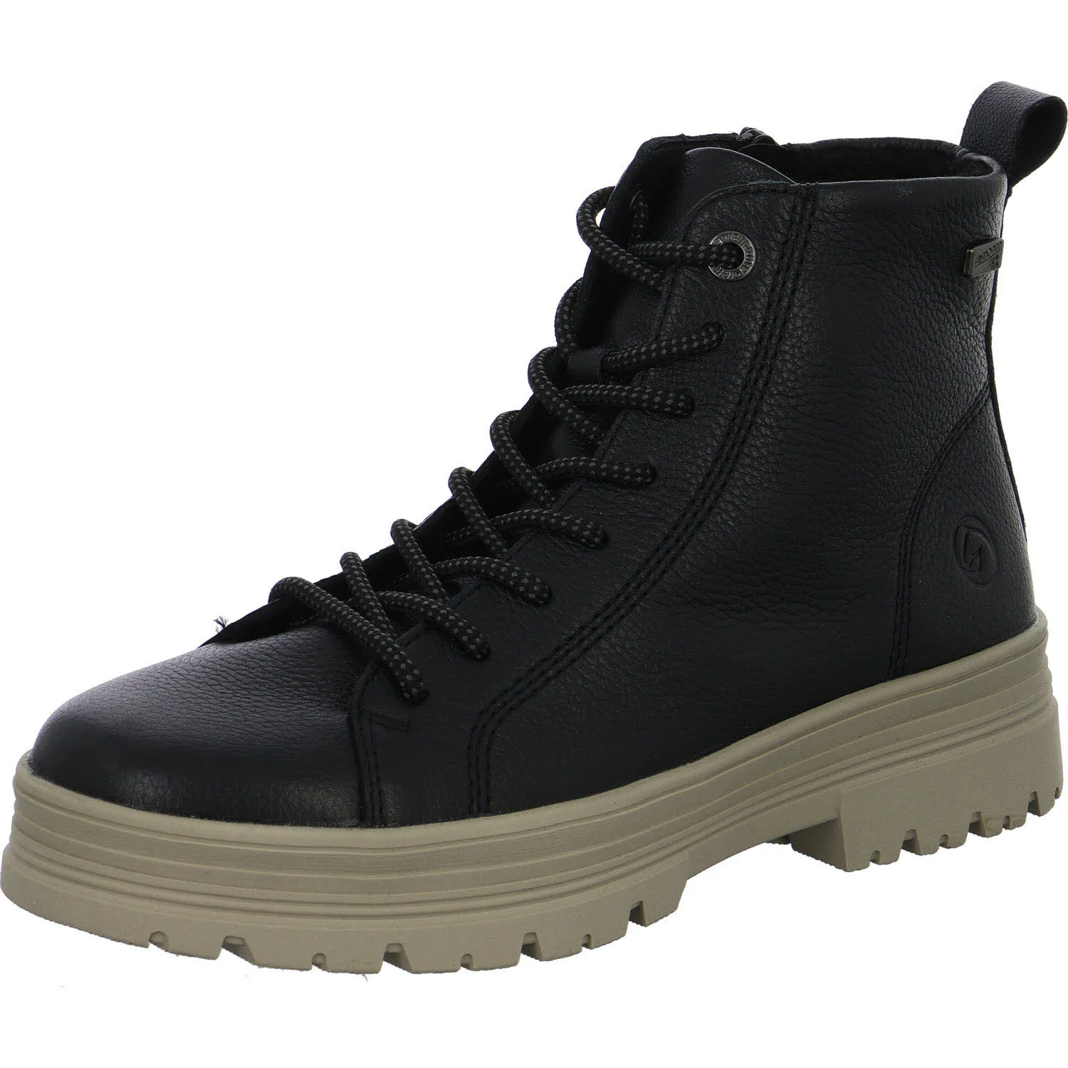 Element 2 von 8 (Bild) – Remonte Damen Schnürstiefel warm D2U75-00 D2U75 schwarz/schwarz G (weit)