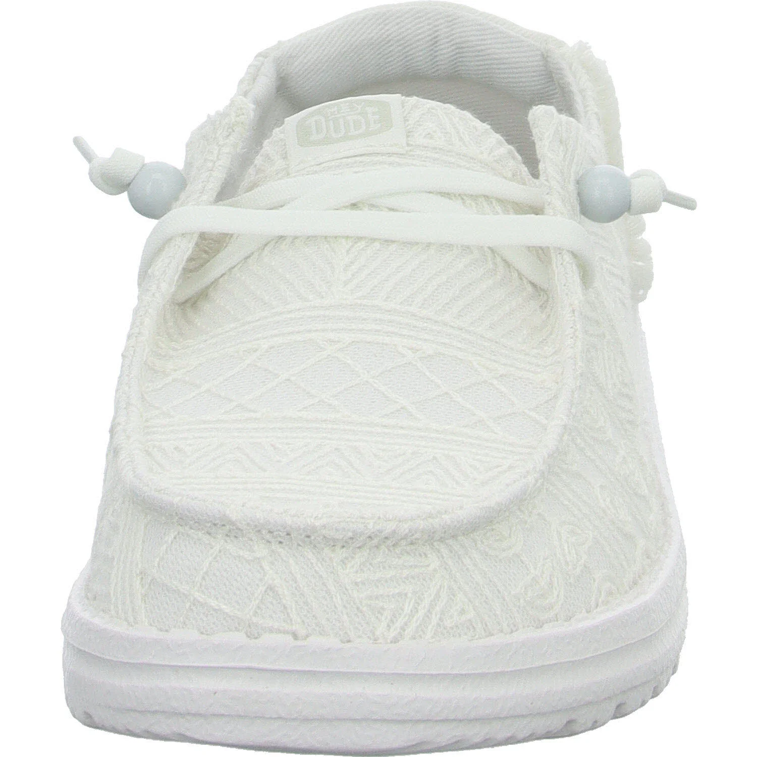 heydude Damen Slipper HD43112-100 Wendy Crochet Lace white weit