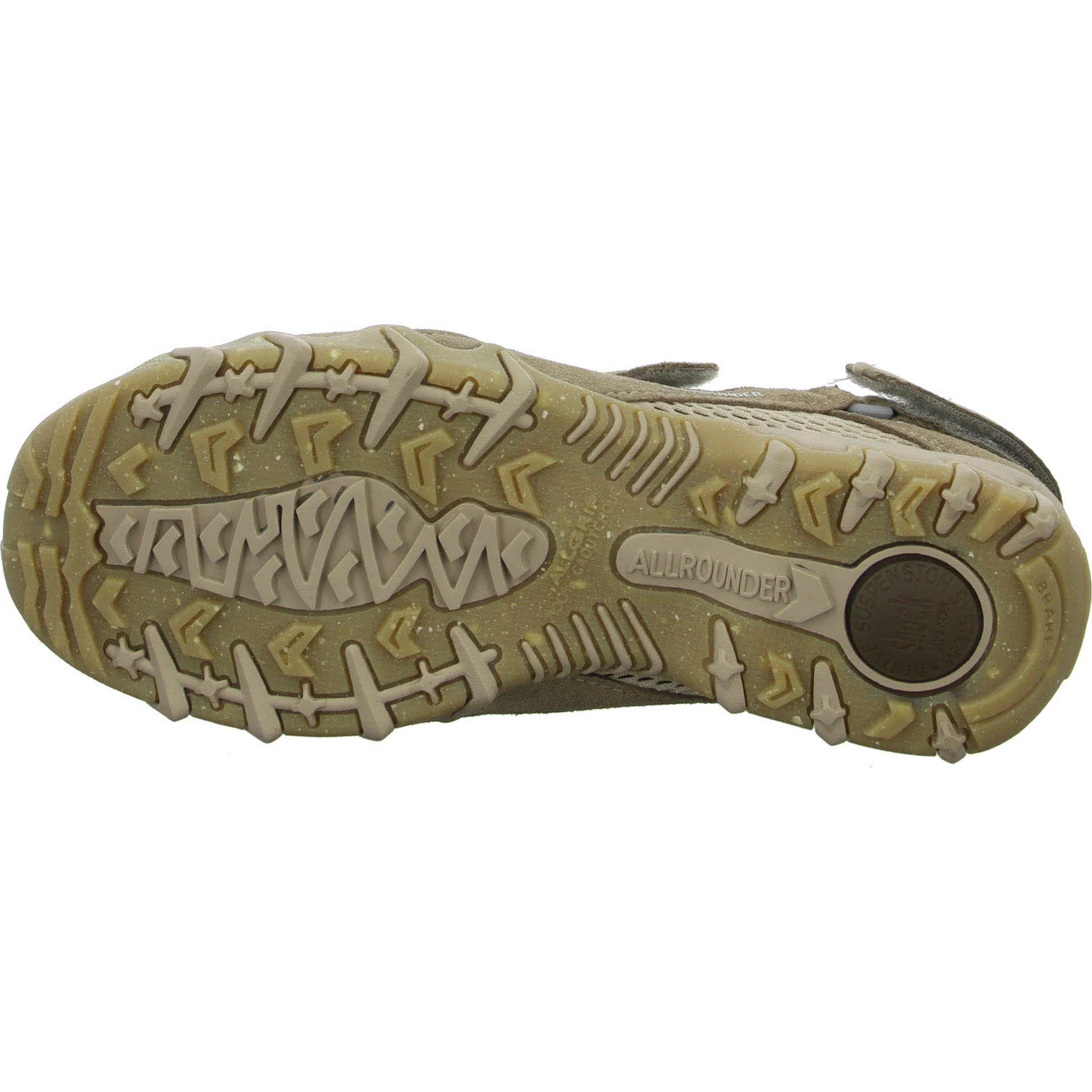 Allrounder by Mephisto Damen Slipper P2008628 Niro tabacco/lamb normal
