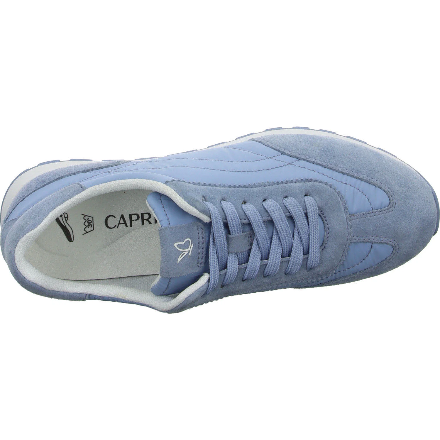 Caprice Damen Schnürschuhe 9-23720-46-818 9-23720-46 blue suede G (normal)