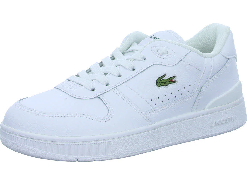 Lacoste Damen Schnürschuhe 48SFA0042_21G Women's T-Clip Set Sneakers white/white normal
