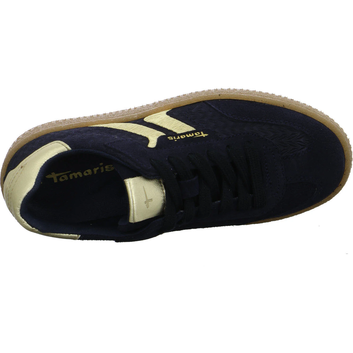 Tamaris Damen Schnürschuhe 1-23723-44/890 1-23723-44 navy comb normal