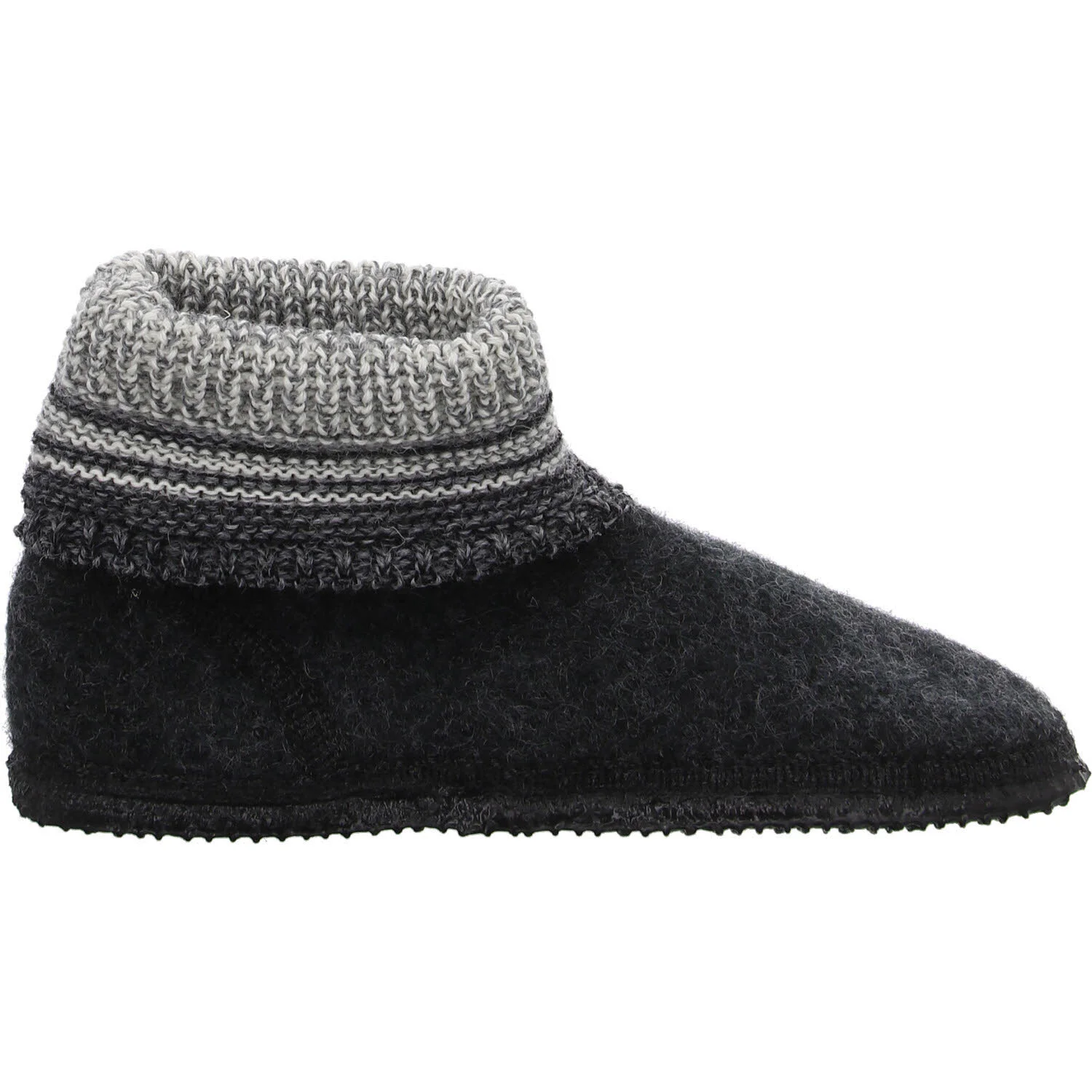 Giesswein Hüttenschuhe DA, HE, KI 6810 49162/019 BAUMKIRCHEN ANTHRAZIT normal
