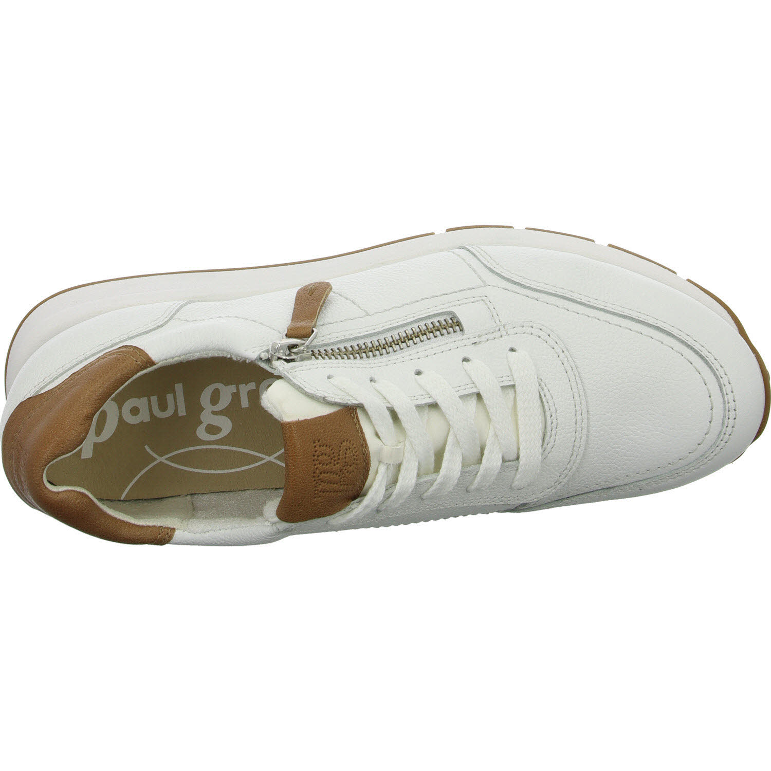 Element 8 von 8 (Bild) – Paul Green Damen Schnürschuhe 4085-040 4085 white/simba normal