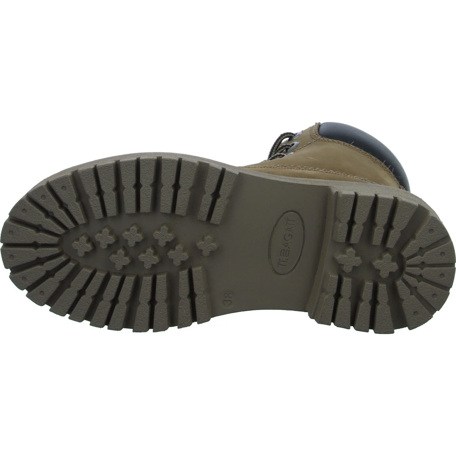TT.Bagatt Damen Schnürstiefel D31APD301550-6410 Extim mid-brown/black normal