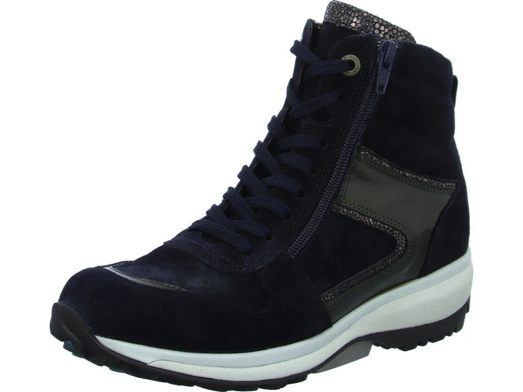 Element 1 von 8 (Bild) – Xsensible Damen Schnürstiefel 30116.2.220 GX Bergamo navy GX (normal)