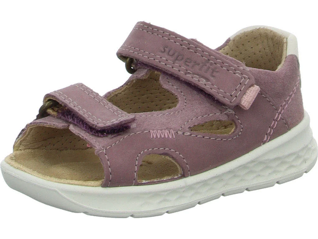 Superfit Kinder Sandalen 1-000510-8510 Lagoon lila/rosa WMS mittel