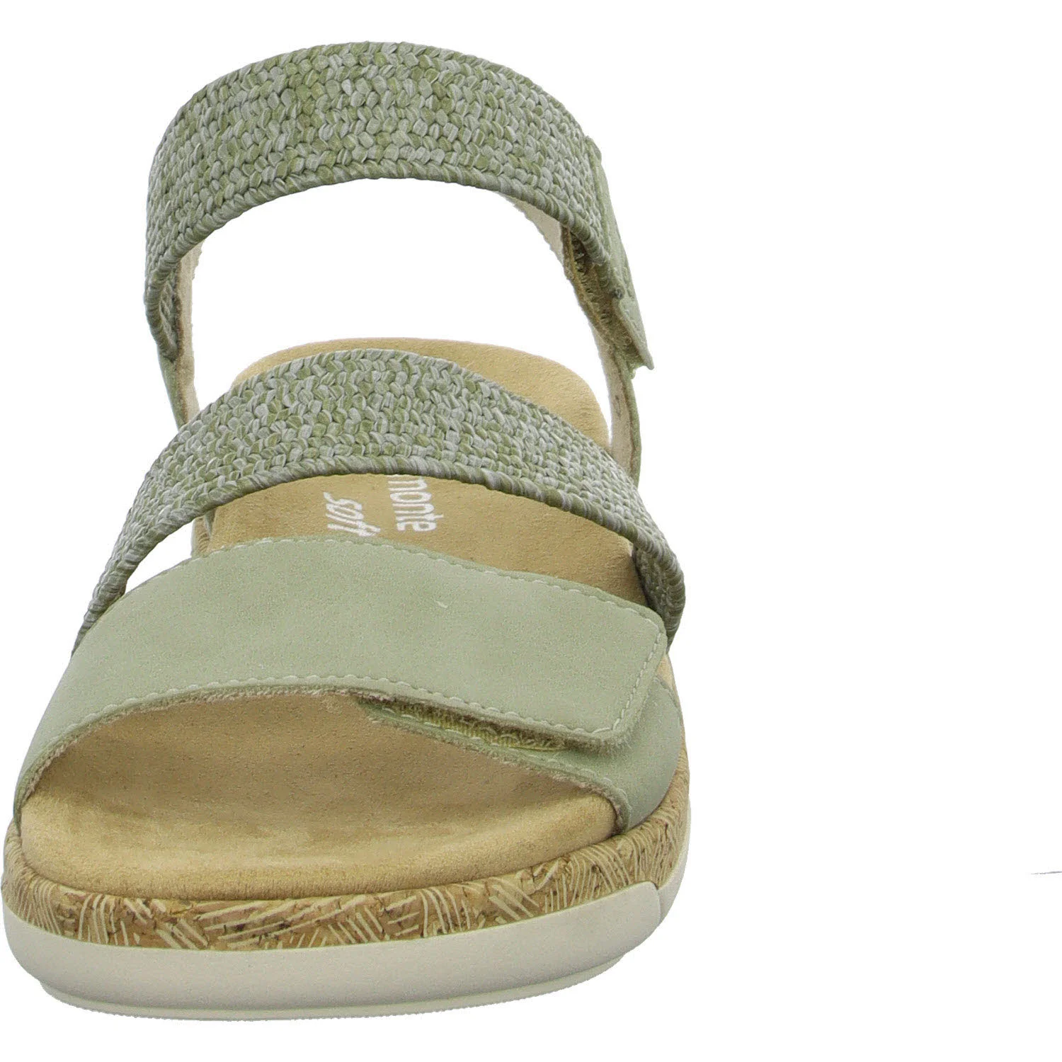 Element 3 von 8 (Bild) – Remonte Damen Sandalen R6861-52 R6861 salbei/olive F 1/2 (normal)