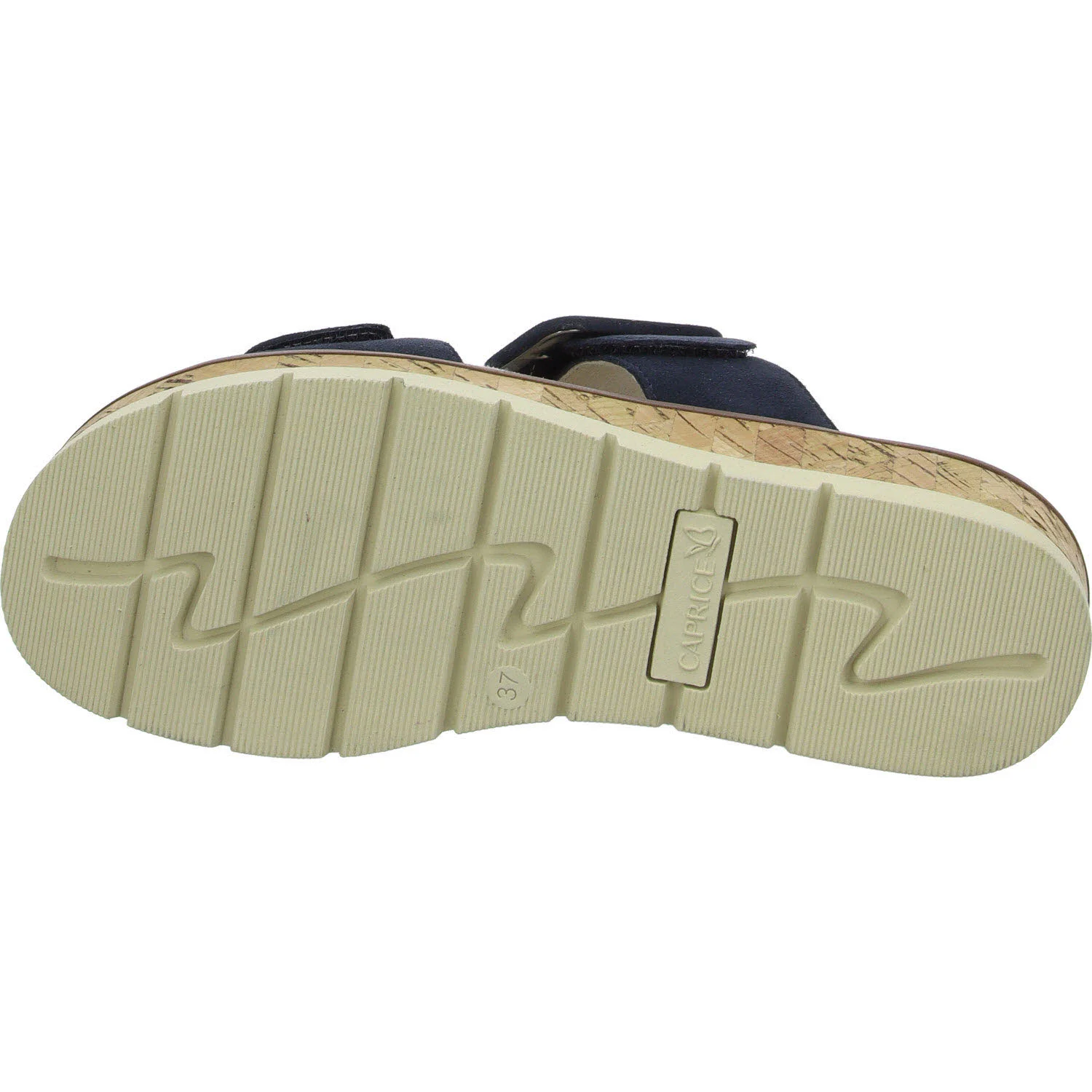 Element 5 von 8 (Bild) – Caprice Damen Pantoletten 9-27206-44/857 9-27206-44 ocean suede G (normal)