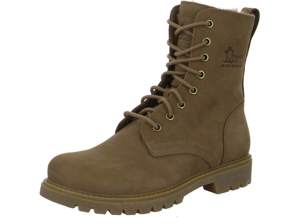 Panama Jack Damen Schnürstiefel warm Frisia B30 Frisia taupe normal