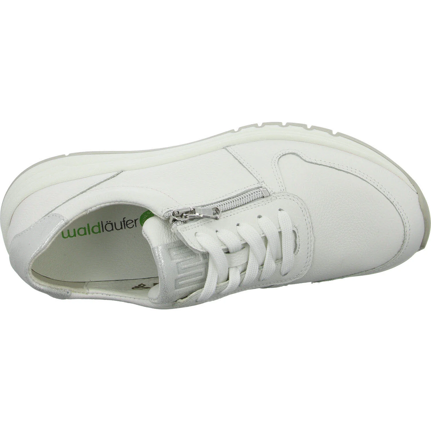 Element 8 von 8 (Bild) – Waldläufer Damen Schnürschuhe 957004-204/663 H-April weiss silber H (weit)