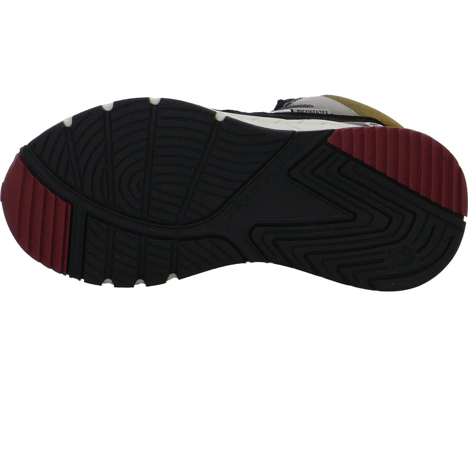 Ricosta Kinder Schaftstiefel 50 9900902/090 Spin schwarz/schwarz-senf WMS mittel