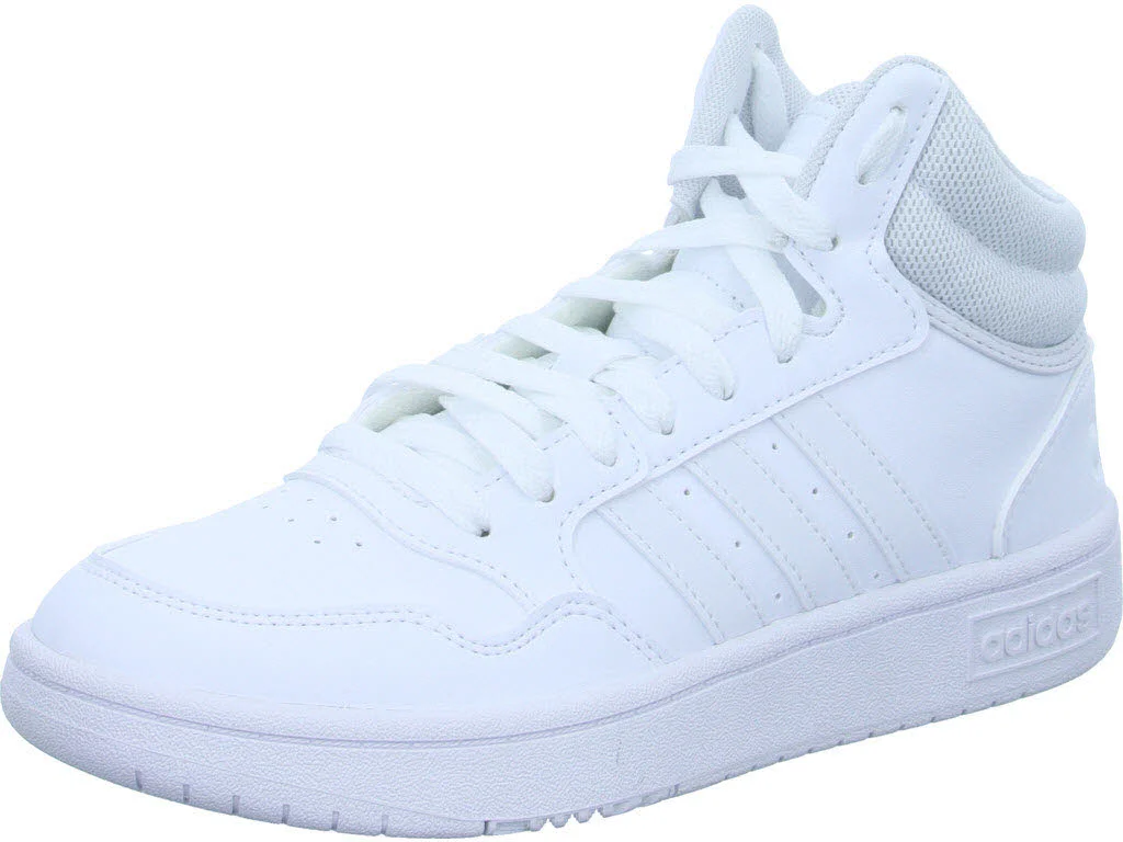 Adidas Damen Schnürstiefel GW5457 HOOPS 3.0 MID W FTWWHT/FTWWHT/DSHGRY normal