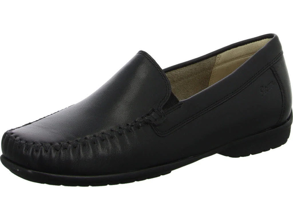 Sioux Damen Slipper 65285 Cortizia-705-H schwarz H (weit)