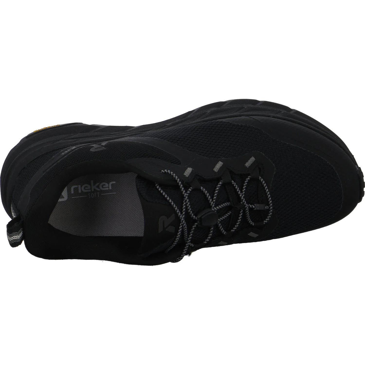 Rieker Herren Slipper U4502-00 U4502 negro/schwarz/schwarz G 1/2 (weit)