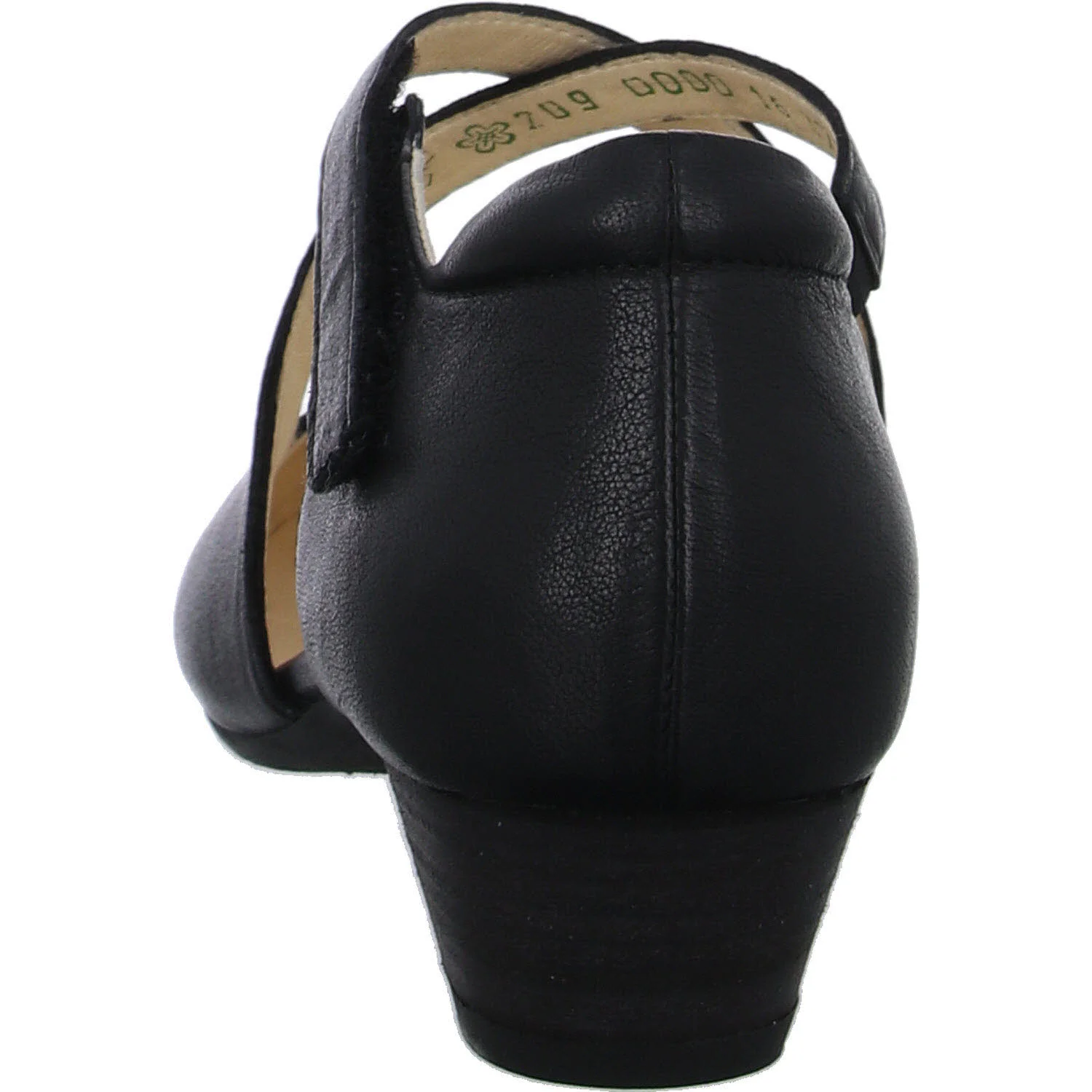 Element 3 von 7 (Bild) – Think Damen Spangenschuhe 3-000209-0000 Aida schwarz F 1/2 (normal)