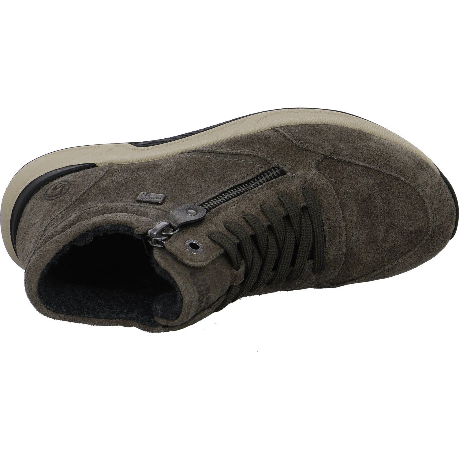 Remonte Damen Schnürstiefel D3V71-45 D3V71 smoke/altsilber H (extra weit)