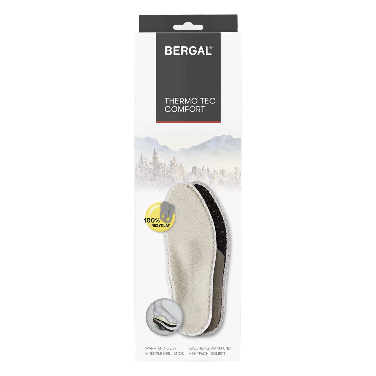 Bergal Fußbettungen/Gehkomfort 87077 THERMO TEC COMFORT