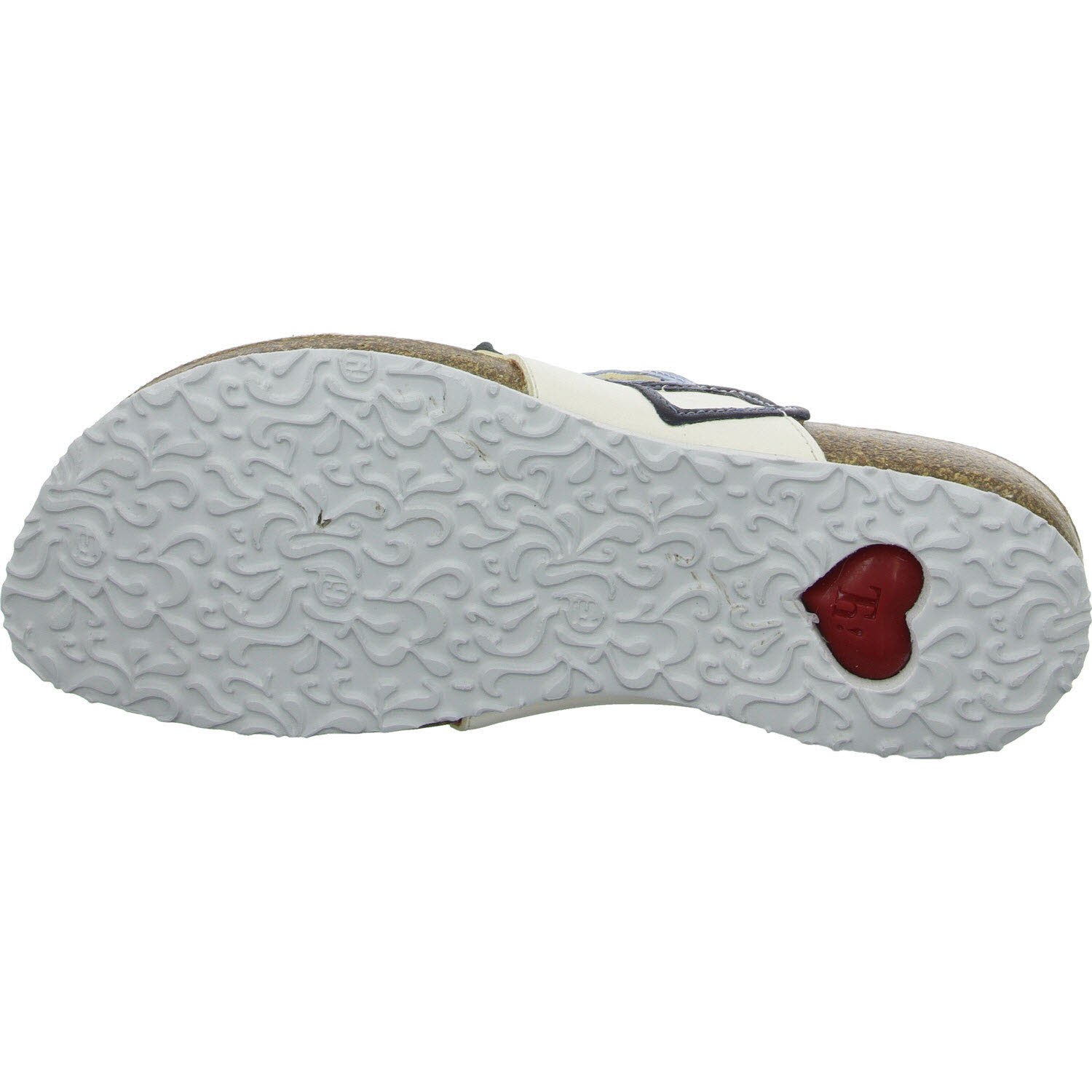 Element 5 von 8 (Bild) – Think Damen Pantoletten 3-001136-1000 JULIA bianco/kombi F 1/2 (normal)